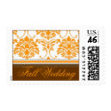 Chocolate covered orange wedding postage postage