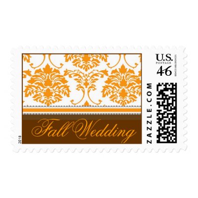 Chocolate covered orange wedding postage