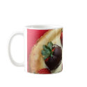 Chocolate Covered Strawberry Cheesecake Mug by wondersofwnc Chocolate Covered Strawberry Cheesecake Mug
