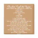 Chocolate "Cup Cake" in a Mug Recipe - Magnet