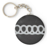 Chocolate Cupcake And White Swirl Keychain keychains