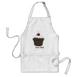Chocolate cupcake aprons