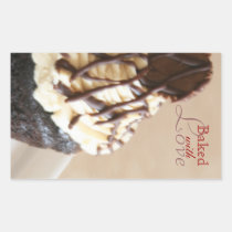 Chocolate Cupcake Baking Stickers
