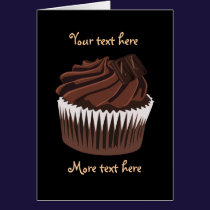 Chocolate Cupcake cards
