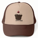Chocolate cupcake hats