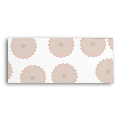 Chocolate Cupcake Pattern. Envelopes