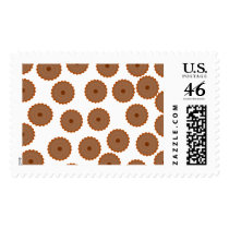 Chocolate Cupcake Pattern. Stamp