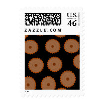 Chocolate Cupcake Pattern. Stamps