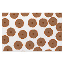 Chocolate Cupcake Pattern. Stationery Design
