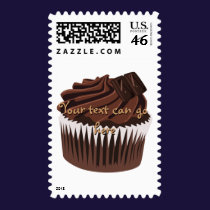 Chocolate Cupcake stamps