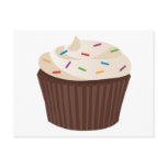 Chocolate Cupcake Postcards