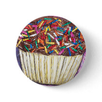 "Chocolate Cupcake With Sprinkles" buttons