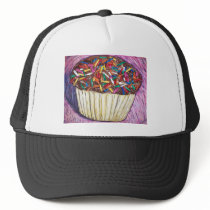 "Chocolate Cupcake With Sprinkles" hats
