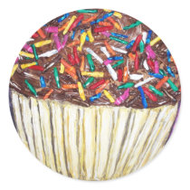 "Chocolate Cupcake With Sprinkles" stickers