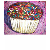 "Chocolate Cupcake With Sprinkles" t-shirts by adelacamille "Chocolate Cupcake With Sprinkles" t-shirts
