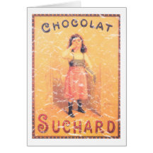 Chocolate de Suchard apenado Felicitación