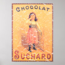Chocolate de Suchard apenado Poster