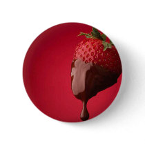 Chocolate Dipped Strawberry Buttons