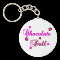 Chocolate Doll Keychain keychains