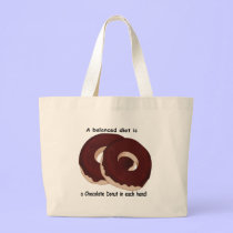 Chocolate Donut Diet Bag bags