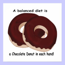 Chocolate Donut Diet  Print