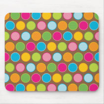 Chocolate Dots Mousepad