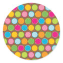 Chocolate Dots Stickers