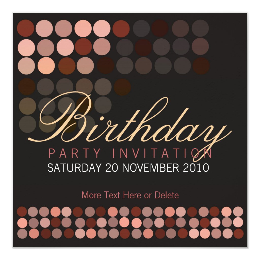 50th birthday evite