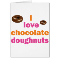 Chocolate Doughnut Love cards by dollface766 Chocolate Doughnut Love cards