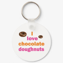 Chocolate Doughnut Love keychains by dollface766 Chocolate Doughnut Love keychains