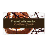 Chocolate Dream Recipe/Goodies Label labels