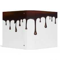 Chocolate Drip Set Vinyl Binder