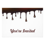 Chocolate Drip Set Personalized Invite