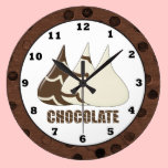 Chocolate Drops sweet treat wall clock wall clocks
