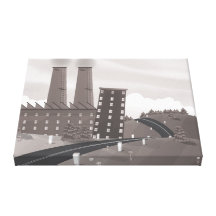 Chocolate Factory Gallery Wrap Canvas