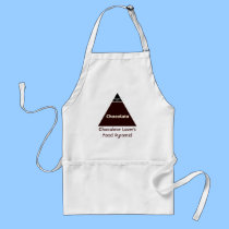 Chocolate Food Pyramid aprons by rdwnggrl Chocolate Food Pyramid aprons