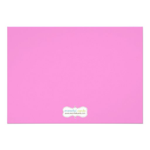 Chocolate Fountain Party Invitation