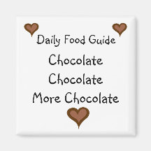 Chocolate Fridge Magnets