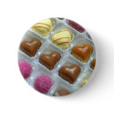 Chocolate Heart Box buttons by fantasian_angel Chocolate Heart Box buttons