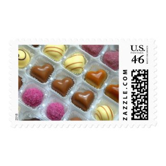 Chocolate Heart Box stamp