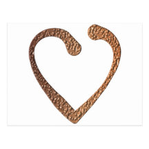 Chocolate Heart Post Cards