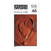 chocolate heart postage