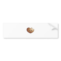 Chocolate Hearts Bumper Sticker