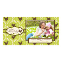 Chocolate Hens Photo Card