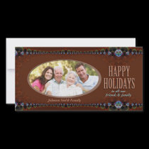 Chocolate Holidays Photo Card photo cards