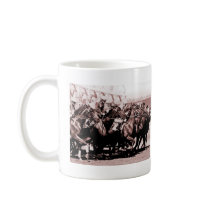 Chocolate Horse Race mugs by DocPixel Chocolate Horse Race mugs