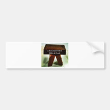 Chocolate Humour - A Balanced Diet Bumper Sticker