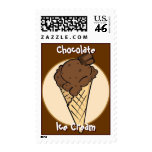 Chocolate Ice Cream Postage postage