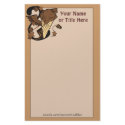 Chocolate Ice Cream Stationery by Customizables Chocolate Ice Cream Stationery
