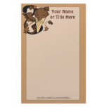 Chocolate Ice Cream Stationery